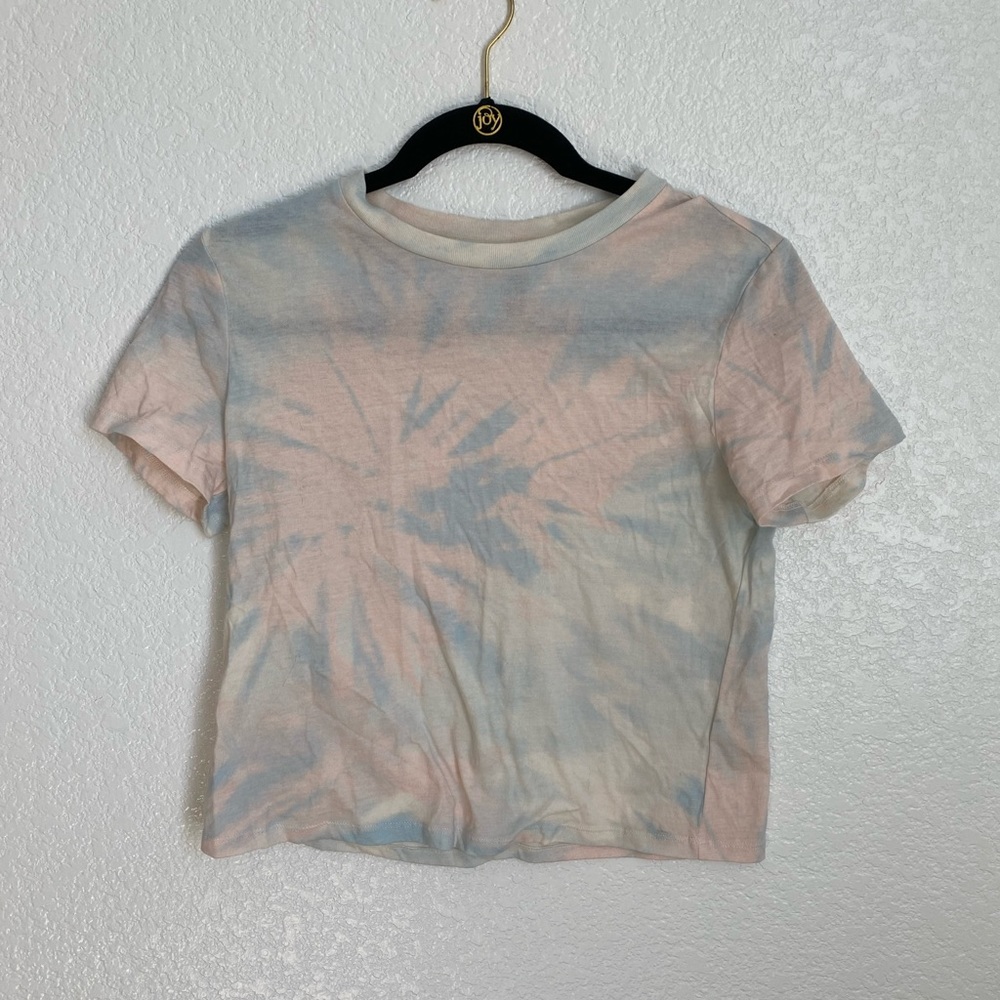 Tie Dye Crop T-Shirt